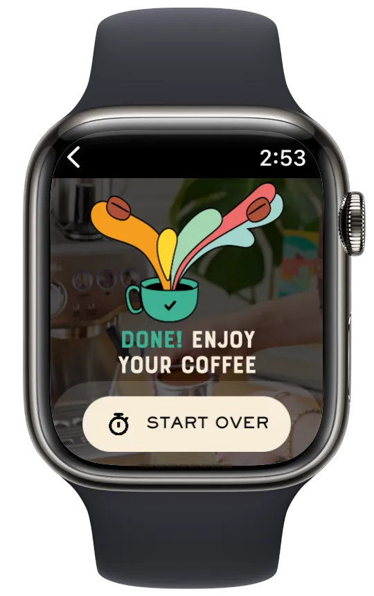 Apple Watch (Pour Over Timer) screenshot 14